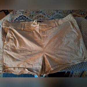 Torrid Khaki Boyfriend Shorts Sz3
